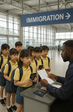 여름방학 단체 해외활동, 부모여행동의서로 입국심사 대비하세요!