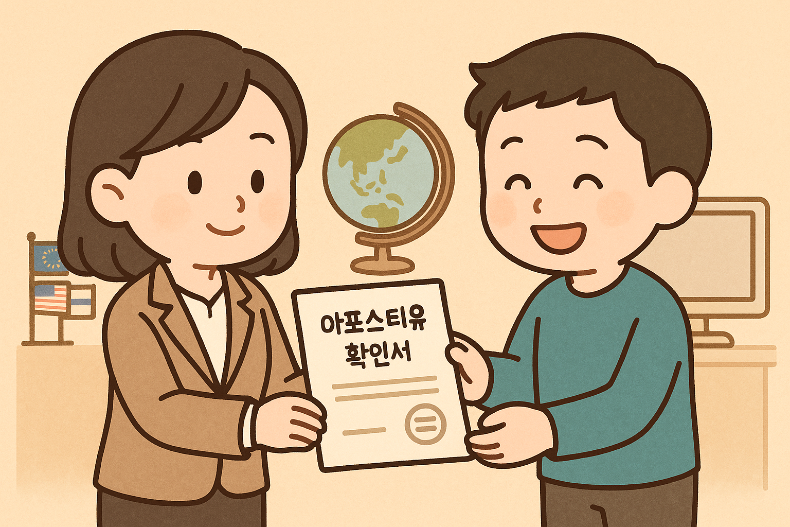 해외에서도 안심한 아포스티유 발급!